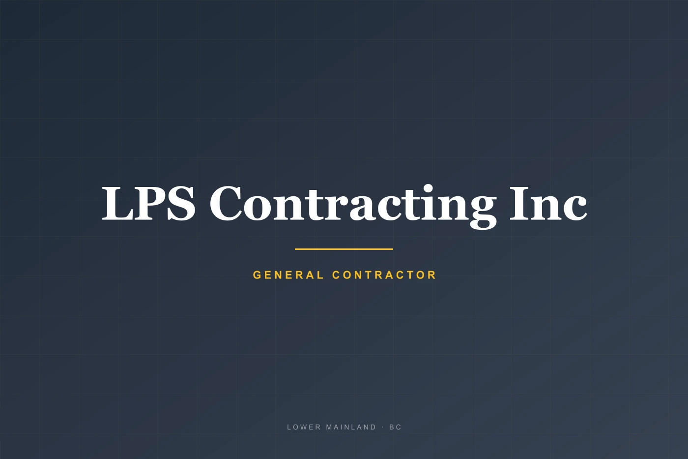 LPS Contracting Inc